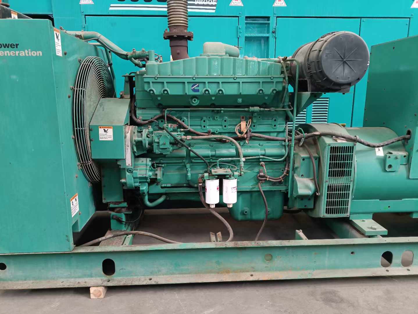 二道过载会对 600kW 柴油发电机组造成哪些损害？